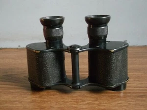 Raro binocolo prismatico antico A. KERSHAW & SON LTD prima guerra mondiale 1917 Leeds Inghilterra. - Foto 1 di 12