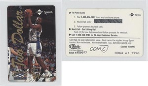 1995 Classic Assets Phone Cards $2 Gold /7741 Jamal Mashburn