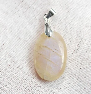 Péristérite 30 carats - pendentif cabochon pierre naturelle - Sri Lanka // DL73 - Picture 1 of 3