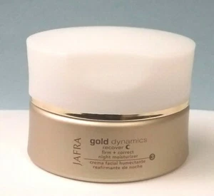 Jafra Gold Dynamics Firm + Correct Night Moisturizer 1.7oz Skin Age 50+  - Picture 1 of 2