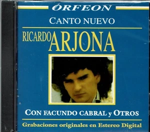 Ricardo Arjona Canto Nuevo Con Facundo Cabral y Otros  BRAND  NEW SEALED  CD - Picture 1 of 2