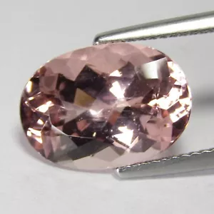 5,75 quilates realmente único 100% rosa natural forma ovalada morganita - Imagen 1 de 7