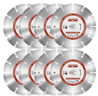 10 pezzi disco da taglio diamantato scanalatrice per muro fresa a fessura Ø 150 mm disco diamantato - Immagine 1 di 3