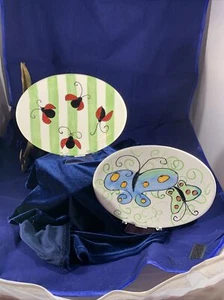 2004 Jill Seale Boston Warehouse Whimsy Collection Plates (2) - Picture 1 of 7