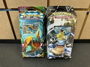 Pokemon TCG Drednaw & Blastoise Theme Deck LOT Factory Sealed - Picture 1 of 2