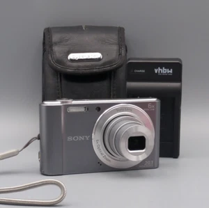Sony Cyber-Shot DSC-W810 20,1MP Digital Camera Silver 6x, Charger, SD, Great! - Photo 1/22