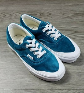 teal velvet vans