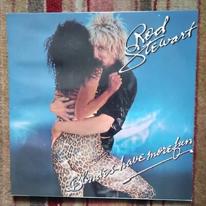 ROD STEWART - BLONDES HAVE MORE FUN 12 " VINYL ALBUM# - Picture 1 of 2