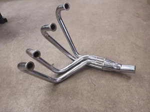 Honda cb750 sohc "new" vintage exhaust system ... Side winder, Dragbike, Chopper - Foto 1 di 12