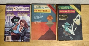The Magazine of Fantasy & Science Fiction 1975, 1976, 1986 Lot Of 3 - Picture 1 of 13