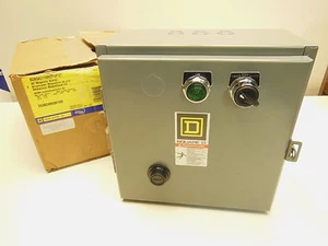 Square D 8536SAG11V89CFF4P72T Größe 00 Anlasser AC Magnetic 120/240 Starter - Bild 1 von 6