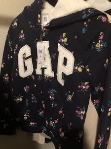 GAP Flower Jacket Girls L (10) Kids - Picture 1 of 4
