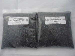 Rock Tumbler 20 Extra Extra Coarse Silicon Carbide Grit 2 Pounds - Picture 1 of 1