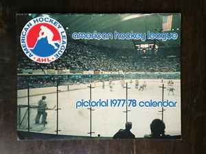 1977-1978 American Hockey League AHL Pictorial Calendar C - Picture 1 of 1