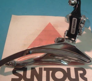 SunTour XC-LTD 34.9MM MTB Front Derailleur-NEW Vintage- BP/BS- 3x6/7/8-Spd -Mint - Picture 1 of 8
