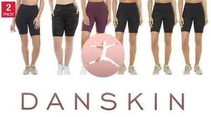 Danskin 2-Pack Women's Bike Shorts(1774182) - Picture 1 of 58