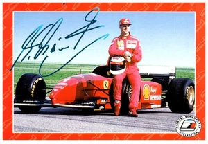 Michael Schumacher – Autogrammkarte (drucksigniert) - Bild 1 von 2