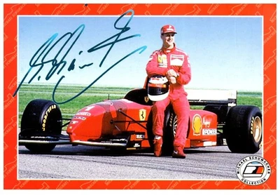 Michael Schumacher – Autogrammkarte (drucksigniert) - Bild 1 von 2