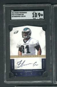 2012 Panini Prominence Fletcher Cox Auto SGC 9 RC /499 10 auto - Picture 1 of 2