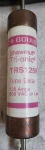 Shawmut Tri-onic TRS125R Sicherung 125 Amp 600 VAC - Bild 1 von 5