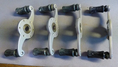 GROUP OF 4 PFLUEGER CUB REEL HANDLES #2542--LIGHTLY USED BUT NOT ABUSED - Image 1 of 3