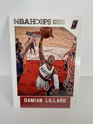 DAMIAN LILLARD 2015-16 Panini NBA Hoops #227 - Image 1 of 4