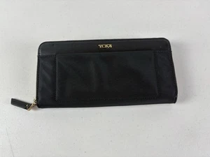 Damen-Geldbörse TUMI Voyageur Zip-Around Continental schwarz - Bild 1 von 10