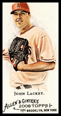 2008 Topps Allen & Ginter #125 John Lackey - Image 1 of 2