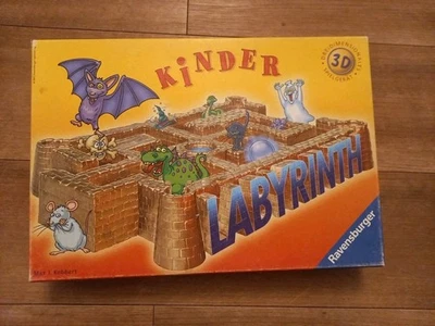 Kinder Labyrinth - Ravensburger 3D Spielzeug Strategie - Brettspiel - Bild 1 von 3