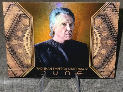 2024 Topps Chrome Dune - Padishah Emperor Shaddam IV - 07/99 - Orange Wall  - Image 1 of 3