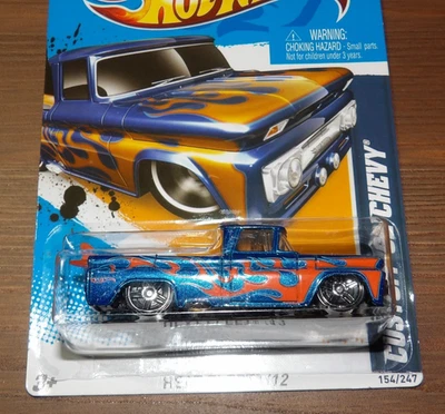 Frota térmica Hot Wheels 2012 - Chevy 62 personalizado - Azul - Protetor - Imagem 1 de 3