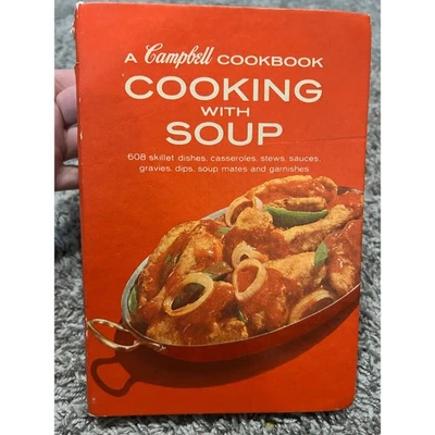 Vintage Campbell Cookbook Cooking with Soup 1972 Eleventh Printing Recipes - Image 1 of 4