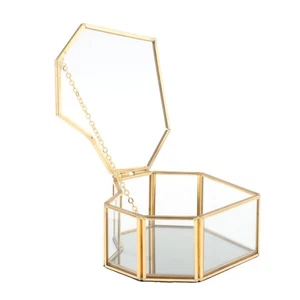 Cosmetic Makeup Organizer Jewelry 3 Drawers Storage Box Acrylic Display Case - Picture 1 of 11