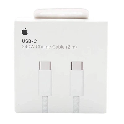 GENUINE Apple 240W USB Type-C to USB-C Charger Original Woven Cable iPhone 16 15 - image 1 of 3