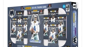 2025 Panini Mosaic NFL Costco Exclusive Bundle Box Jumbo Stained Glass - Bild 1 von 2