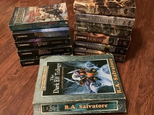 R A SALVATORE NOVEL COLLECTION DRIZZT THE CRYSTAL SHARD TSR WOTC - Bild 1 von 6