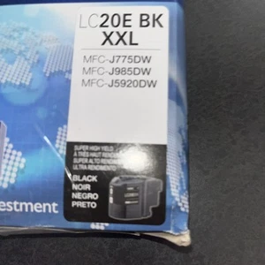 Brother LC20E BK XXL (LC20EBK) Tintenpatrone Schwarz - Bild 1 von 5