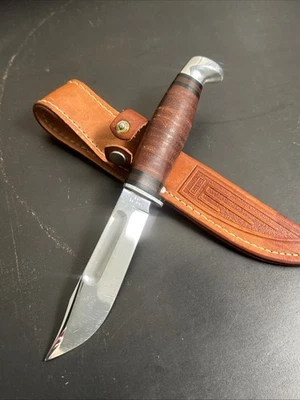 Vintage CASE XX 364 SAB  Fixed Blade Knife W/ Sheath - Image 1 of 4