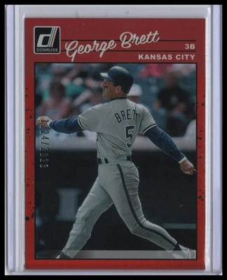 Donruss George Brett 2023 Holo rojo #284 #/2023 Foto 1 de 2