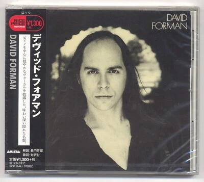 David Forman – David Forman   SICP-5144   NEW  CD   PROMO JAPAN freesh. - Bild 1 von 2