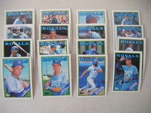 Topps 1988 Royals 28 Karten Team Set - Bild 1 von 2
