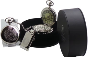 Atemberaubendes Geschenkset Royal Engineers personalisierte Taschenuhr und Schlüsselanhänger mit Gravur - Bild 1 von 5