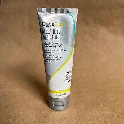 New | DevaCurl Melt Into Moisture Matcha Butter Conditioning Mask | 1.5 fl. oz. - Image 1 of 2