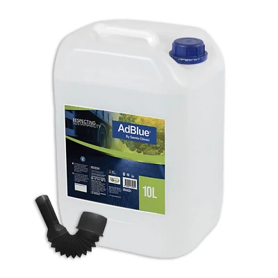 SANNIO CHIMICI ADBLUE TANICA 10 LITRI VEICOLI EURO 4 5 6 TECNOLOGIA SCR UREA 32,50% + BECCUCCIO