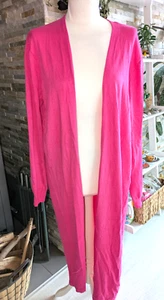 SHEIN * Feinstrickjacke Strickjacke Longjacke PINK * Gr. 40 / 42 - Bild 1 von 3