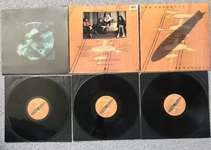 LED ZEPPELIN-REMASTERS-ORIGINAL UK ISSUE 3 x LP SET ON SWANSONG-1990-V.G.COND - Picture 1 of 3