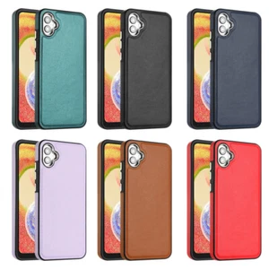New Stylish Leather Phone Case For Samsung Galaxy A04E - Picture 1 of 10