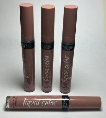 LOT OF 4X VICTORIA'S SECRET INNOCENCE LIQUID COLORS INTENSE LIP LACOUER NEW! - Image 1 of 2