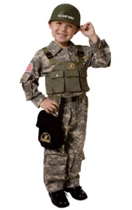 Navy Seal Army Special Forces Military Toddler Child Costume - Picture 1 of 2