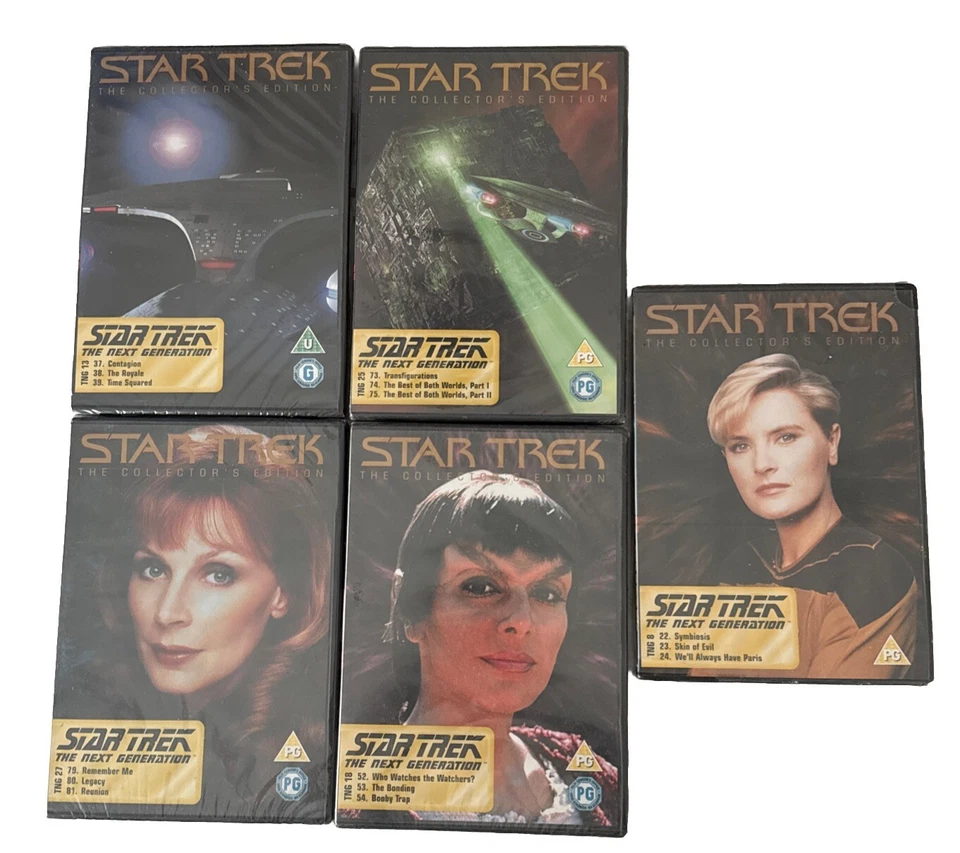 STAR TREK DVD THE COLLECTOR'S EDITION, TNG 13 5 DVD Bundle New Sealed - Image 1 of 1